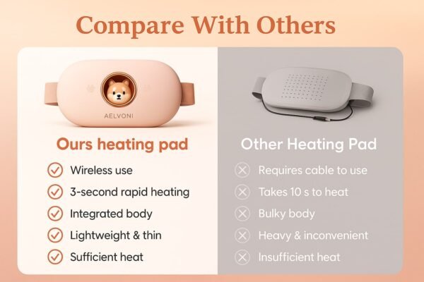 Aelvoni™ Menstrual Heating Pad Massager - Image 9